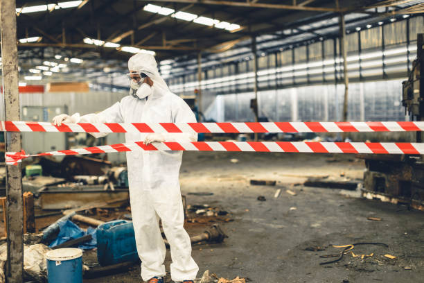 Professional Trauma Scene Cleanup technician working in Carthage, SD